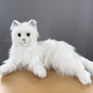 FurReal Friends Lulu? My Cuddlin Kitty Cat Interactive Figure White Persian